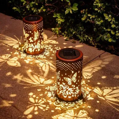 Obrázok produktu pre Solárne lampy vo forme vtáčikov – vodeodolné – na zavesenie – LED – vonkajšia dekorácia – vhodné na terasu, záhradu a trávnik