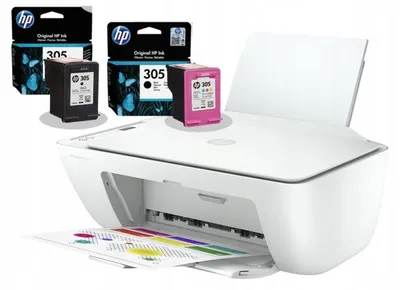 Produktbild von Drucker, Kopierer, Scanner HP Deskjet 2810 3-in-1, WLAN, Original-Tintenpatronen HP 305