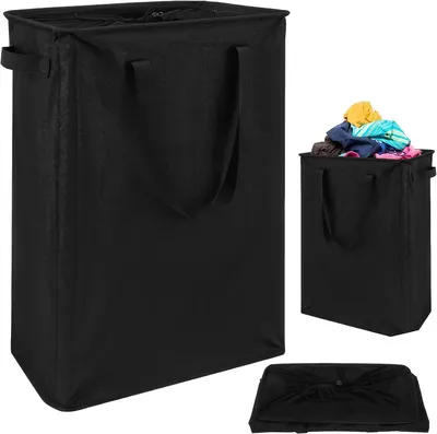 Produktbild von Wäschekorb 20x40x60 cm, faltbar, wasserdichtes Oxford-Gewebe, für Badezimmer