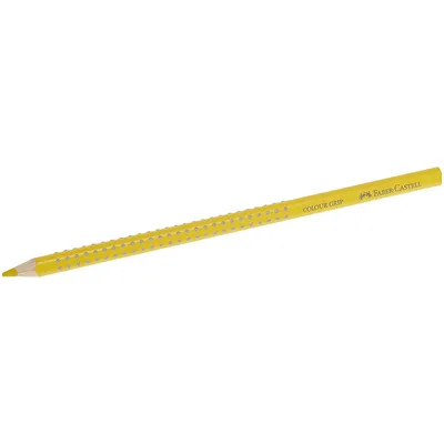 Produktbild von FABER-CASTELL Dreikant Buntstift Colour GRIP kadmiumgelb