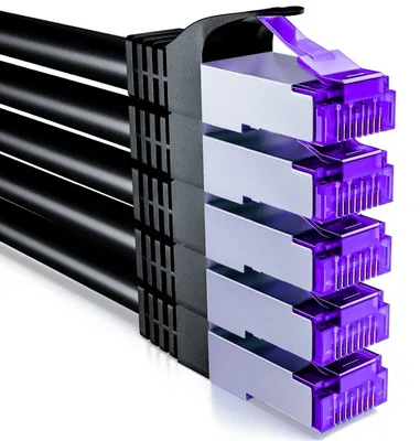 Produktbild von deleyCON MK2260, 0,5 m, Cat7, SF/UTP (S-FTP), RJ-45, RJ-45