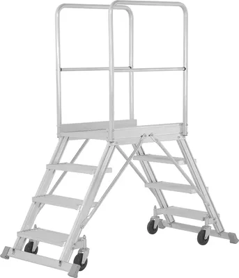 Produktbild von Hymer Podesttreppe fahrbar 2x4 Stufen
