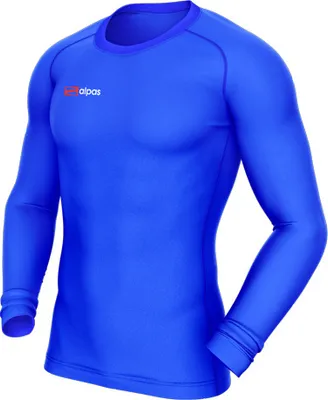 Produktbild von alpas Compression Playershirt 2.0 Blau Gr. XS/S