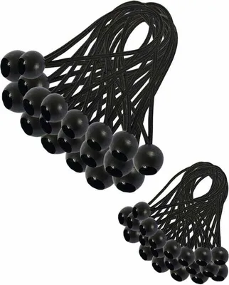 Produktbild von Tendeur Elastique,30 Teile Tendeur Bache, Sandow Elastique, Tendeur Élastique Pour Pavillon, Bache, Camping, Tente, Rideaux Harnais D?Extension(200mm und 150mm)