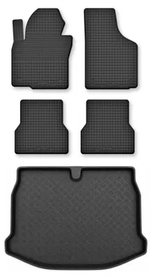 Immagine prodotto di Tappetini a vasca + bagagliaio per Volkswagen Beetle 2012-2019 hatchback 5 pezzi