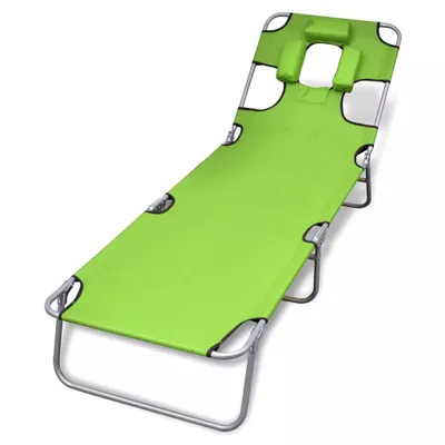 Zdjęcie produktu dla VidaXL 41484, Lounge, Obite siedzisko, Poliester, Zielony, 120 kg, 580 mm