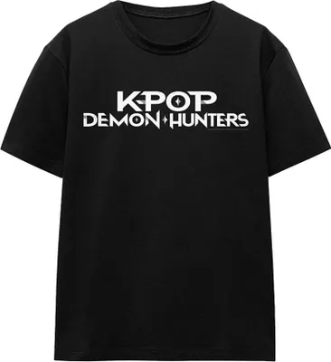 Immagine prodotto di K-Pop Demon Hunters - Maglietta da donna TV20250 (XL) (Nero/Bianco)