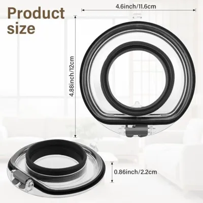 Produktbild von PromoHome® Staubbehälter Deckel Kappe für Dyson V10 V11 V15 - Ersatzteile mit Gummidichtung