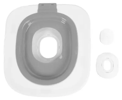 Image de Kit d'entraînement pour litière pour chat, urinal réutilisable, système amovible pour animaux domestiques à la maison ou au travail, gris