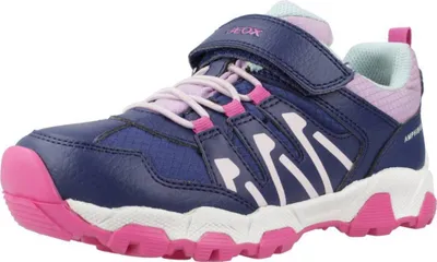 Produktbild von GEOX Sneaker MAGNETAR, Glattleder, Blau, Kinder