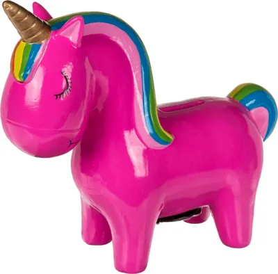 Produktbild von OOTB Spardose mit Schloss Einhorn ca. 19 cm