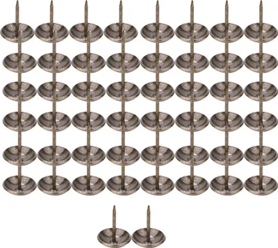 Obrázek produktu pro Qcwwy 50 kusů vintage dekorativních hřebíků, zesílené hřeby, kolíky na svítidla, kování, zelený bronz (16 * 20 mm (zesílené))