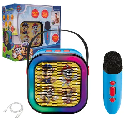 Produktbild von Paw Patrol, Karaoke-Lautsprecher, 1 Mikrofon, Blau