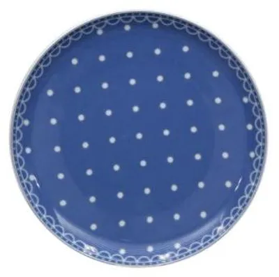 Produktbild von Tom, Dessertteller 19 cm, blaue Punkte, tschechisches Porzellan, Thun