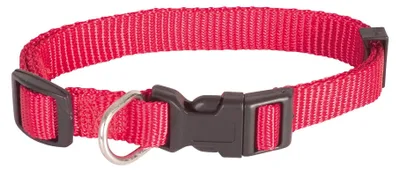 Productafbeelding van Halsband voor honden, Nylon, Rood, 10 mm x 20/35 cm