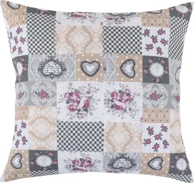 Immagine prodotto di Cuscino DITA - 45x45 cm - Grigio,Beige,Borgogna