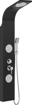 Obrázok produktu pre Mexen Gros Duschpaneel, schwarz - 7619-03-70
