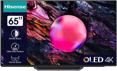Produktbild von Hisense 65A85K sw OLED TV UHD,Multituner,120Hz,Smart,DolbyVisionIQ