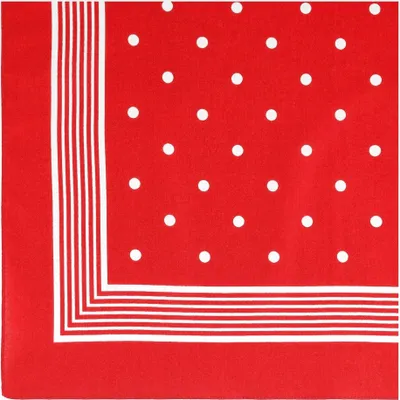 Produktbild von Vierecktuch Bandana Kopftuch ca. 54x54 cm - Tuch in verschiedenen Designs und Farben aus Baumwolle