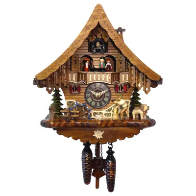 Produktbild von Engstler - 4711 QMT - Kuckucksuhr - Quarz - Nussbaum
