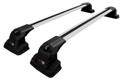 Produktbild von Kompatibel mit Renault Kangoo 2 2007-2021 Relingträger Dachträger Auto Gepäckträger Grau Aluminium 2 Stangen