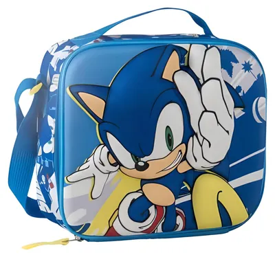Sonic Lunchtasche 3D EVA isoliert 26x21,5x5 cm