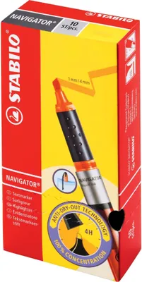 Image de Surligneurs - STABILO NAVIGATOR - Stylo simple - bleu