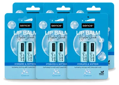 Productafbeelding van 6 x Sence Dagelijkse Verzorging Lippenbalsem, voedend, 4,8 g - Voordeelverpakking - 6 stuks
