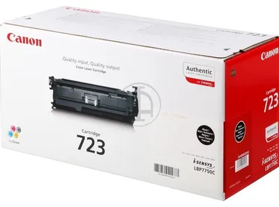 Produktbild von Canon 723BK, 5000 Seiten, Schwarz, 1 Stück(e)