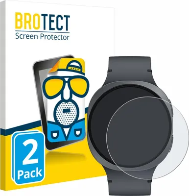 Produktbild von 2x BROTECT Schutzfolie für Samsung Galaxy Watch 8 / 9 (44 mm) Displayschutz Displayschutzfolie Folie Matt Entspiegelungsfolie