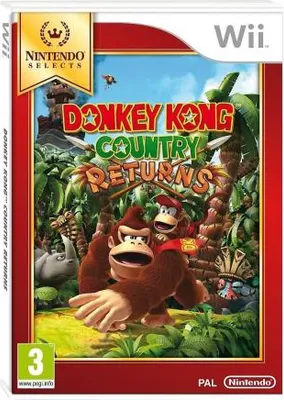 Produktbild von Nintendo Donkey Kong Country Returns, Wii, Nintendo Speicherkarte, Platform, E (Jeder)