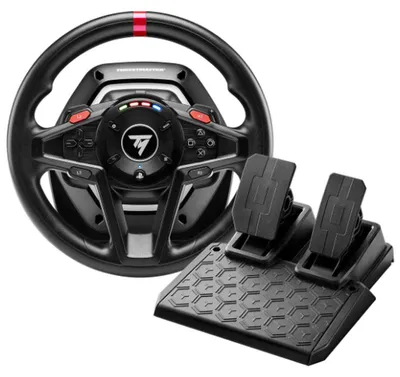 Immagine prodotto di Lenkrad Thrustm. T128P Simtask Pack        FF Wheel (PST/PC) retail