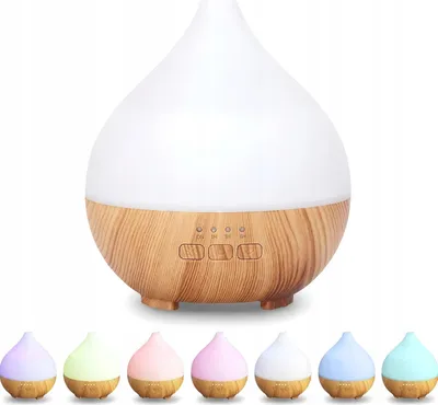 Obrázek produktu pro Ultrazvukový difuzér 100ml zvlhčovač vzduchu aromaterapie LED