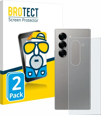 Produktbild von 2x BROTECT Schutzfolie für Samsung Galaxy Z Fold 6 5G (Rückseite) Displayschutz Displayschutzfolie Folie Matt Entspiegelungsfolie