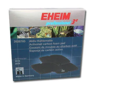 Produktbild von Eheim Aktivkohlematte für Filter professionel 3e 450, 700 und 600T (3 Stück)