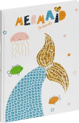 Obrázok produktu pre PAGNA Friends Book "Mermaid" 120 g/m2 60 listov