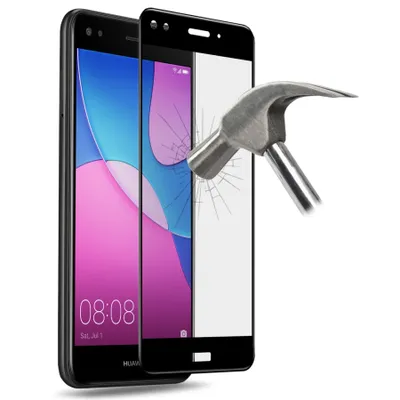 Obrázok produktu pre Rám z tvrdeného skla Black pre Huawei Y6 Pro