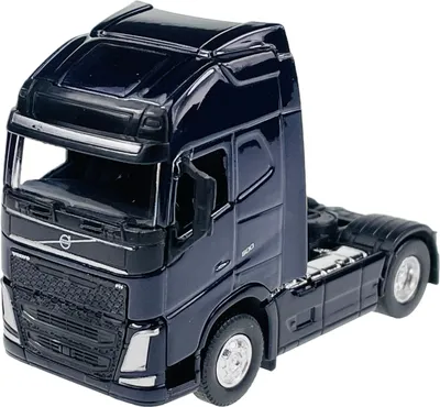 Produktbild von Welly Volvo FH dunkel Blau 1/64 Metall Modell Auto Die Cast Neu im Kasten 68050
