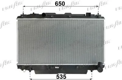 Produktbild von FRIGAIR 0115.3171 Kühler Motorkühlung