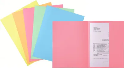 Produktbild von EXACOMPTA Aktenmappe SUPER 160 DIN A4 farbig sortiert 100 Aktendeckel