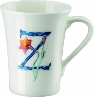 Produktbild von Hutschenreuther Becher mit Henkel Flower Alphabet Z-Zephyranthes