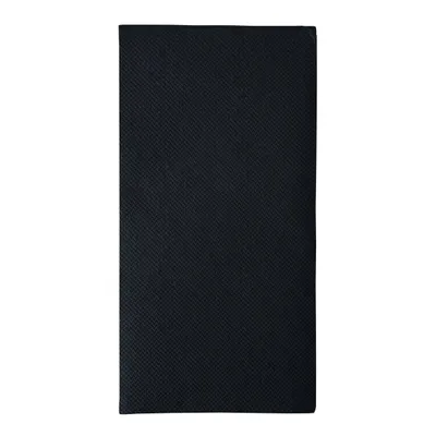 Image de Papstar Serviettes 40cm 1/8 pli Royal Noir 50 pcs.