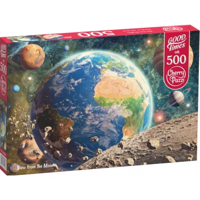 Immagine prodotto di Puzzle CHERRY PAZZI Vista dalla luna 500 pezzi