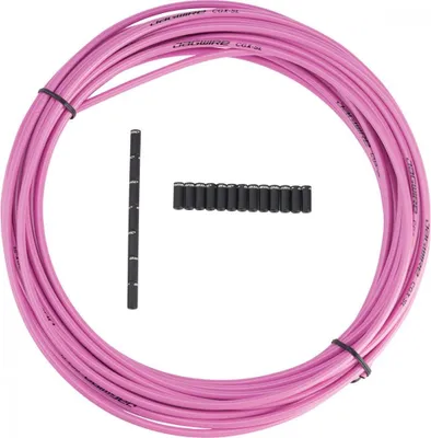 Zdjęcie produktu dla Jagwire CGX-SL, zewnętrzna osłona linki hamulcowego, średnica 5 mm, długość 10 m, kolor różowy - precyzyjna skuteczność hamowania...