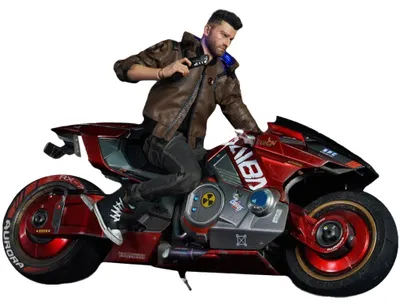 Zdjęcie produktu dla Zestaw Cyberpunk 2077 Actionfiguren V Male & Yaiba Kusanagi