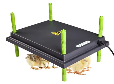 Wärmeplatte für Küken 25x30 cm, höhenverstellbar, 20 W