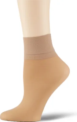 Produktbild von KUNERT Damen Söckchen Satin Look 20 druckfreier Bund 20 DEN Cashmere 0540 39-42