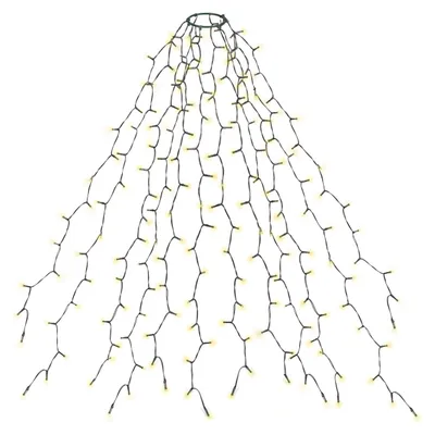 Lichterkette für Weihnachtsbaum, 300 LEDs, mit Aufhängering