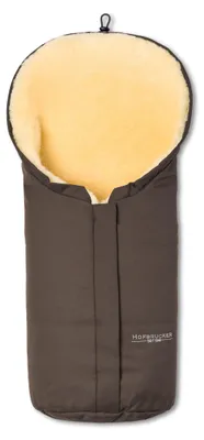 Produktbild von Hofbrucker Lammfell-Fußsack Eskimo für Babyschale, Kinderwagen und Buggy
