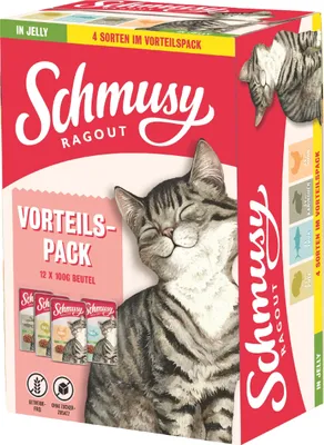 Image de Schmusy Ragout in Jelly paquet avantageux 12x100g